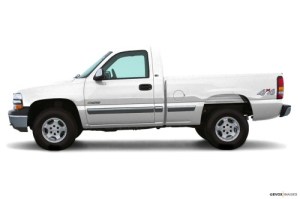 Three trucks, similar to this one, were stolen from a Belton, Mo., business on Feb. 8.