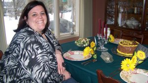 At her heaviest, Sara Lugger weighed 342 pounds. At 5 feet 9 inches tall, she had a BMI of 50. Photo Courtesy Sara Lugger