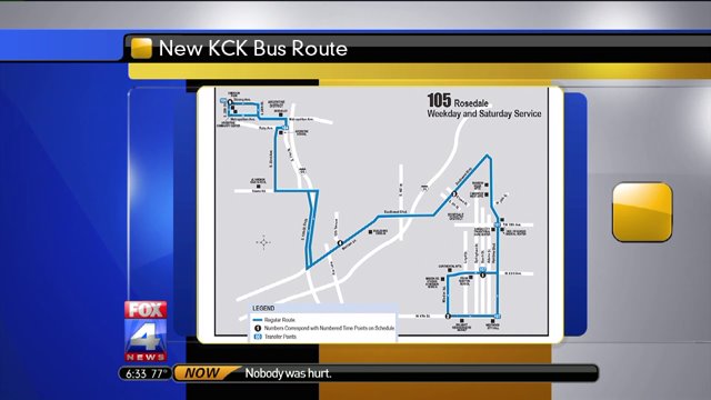 New KCK bus route