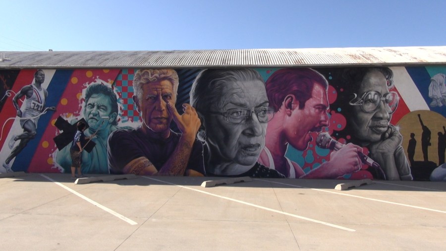 Carlos Barboza Oklahoma City mural