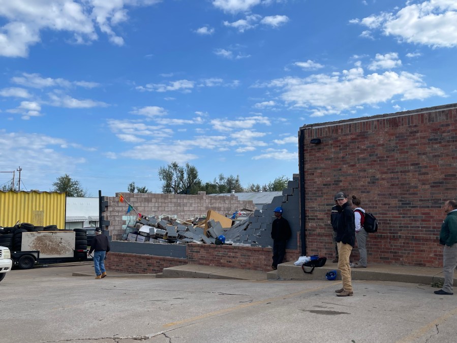 image of storm damage