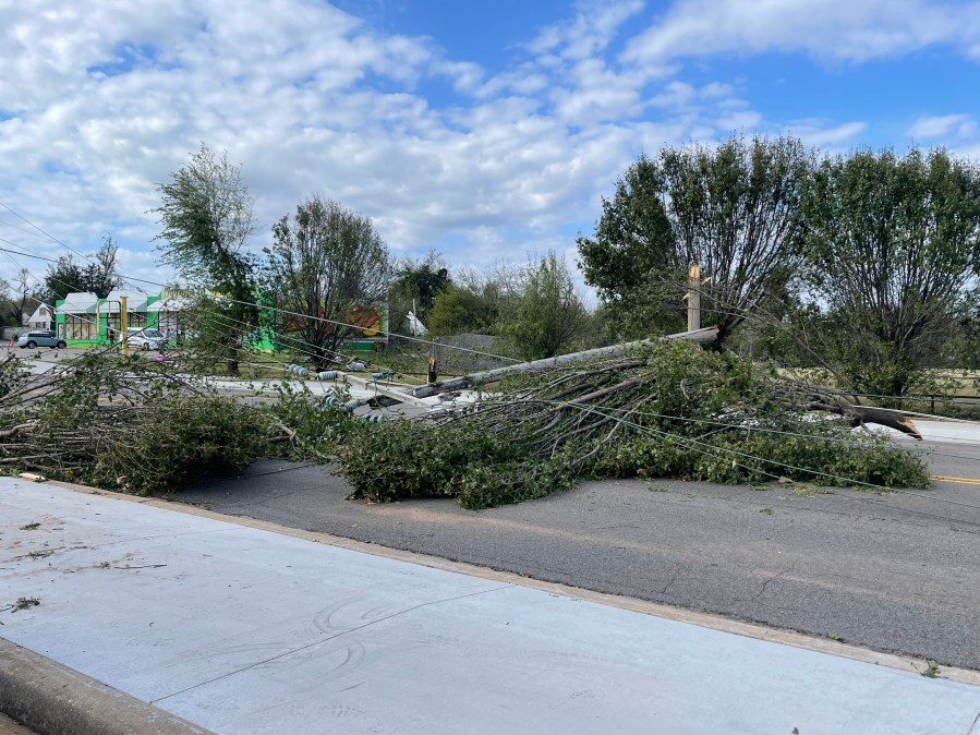 image of storm damage