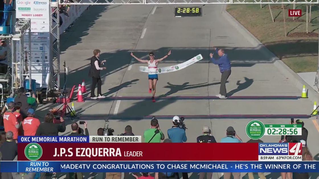 J, P. S. Ezquerra wins Oklahoma City Men's Memorial Marathon 2021