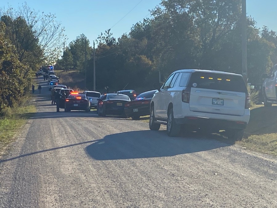 Pottawatomie County scene of deputy shot