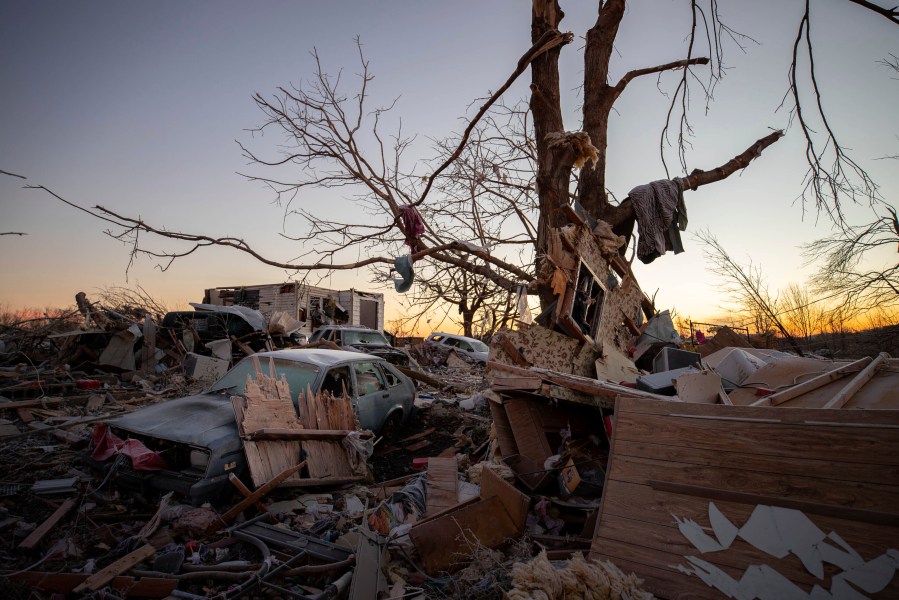 image of storm damage