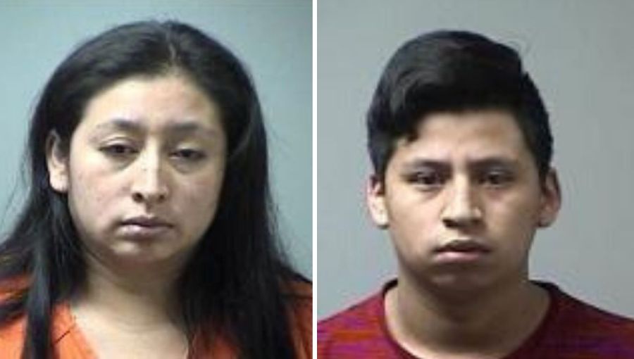 Lesbia Cante (left) and Norvin Lopez-Cante