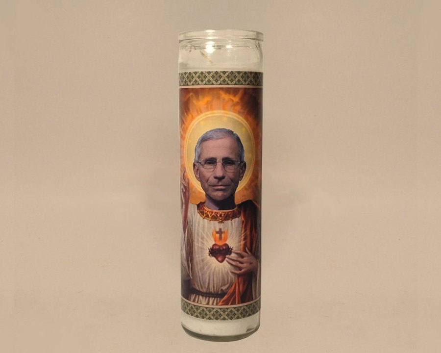 Dr. Fauci candle