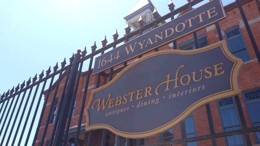 Picture of Webster House sign