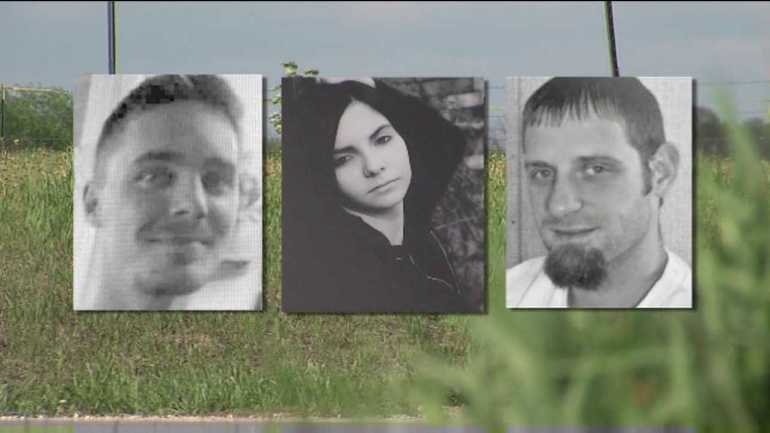 (L-R) Andrew Stout, Kaylie Bailey, Steven White