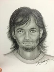 Sketch of the double shooting suspect from Tuesday morning at 10309 Virginia. Photo Credit: Kansas City Police Twitter