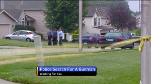 KC North- Police tape off block and 104th and North Virginia and call it a crime scene. It is in the same neighborhood where a woman and her daughter were shot