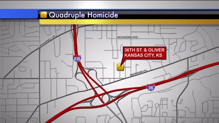Police are on the scene of a quadruple homicide Tuesday morning. 