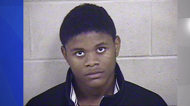 Mahki Hall's mug shot from the Jackson County Detention Center. Malik Duren has not been booked yet.